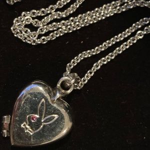 playboy heart locket 🐰